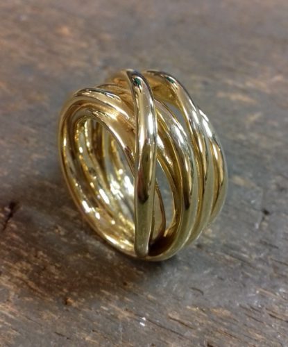 18 KRT GEELGOUDEN BANDRING