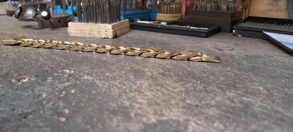 18karaat gouden gourmet armband edelsmid atelier