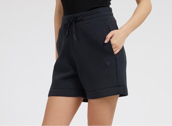 schuba short kort zwart guess active