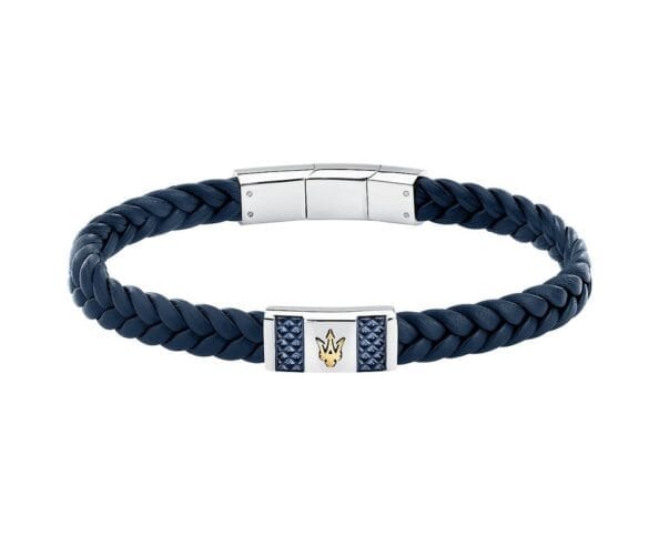 JM4249IK03 blauwe heren armband maserati