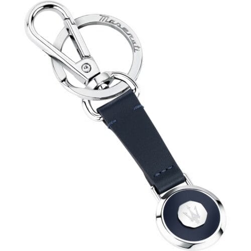 sleutelhanger maserati blauw