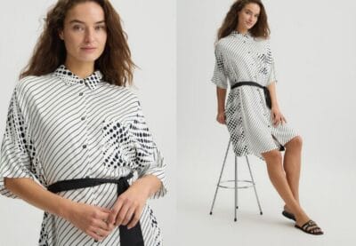 beachdress liu jo 5106 zwart wit