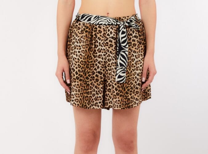 LIU JO TIJGER KORTE BROEK BEACHWEAR