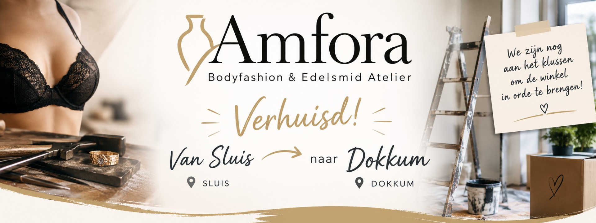 Amfora | Lingerie, Badmode, Sieraden